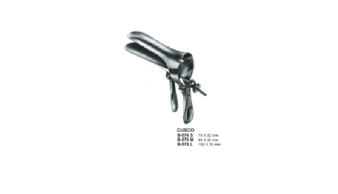 VAGINAL SPECULA LIKE CUSCO SPECULUM SIZES SMALL ,MEDIUM,LARGE 75*32MM 85*35MM 100*35MM