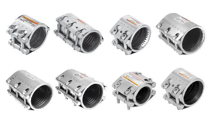 Pipe couplings 1. Size : 1/2~40 2. Applications - All types of pipes for water supply lines or vario...