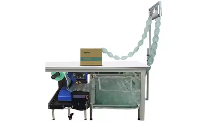 We are the ONLY ONE manufacturer for MINI AIR Ameson MINI AIR air cushion machine /air pillow machin...