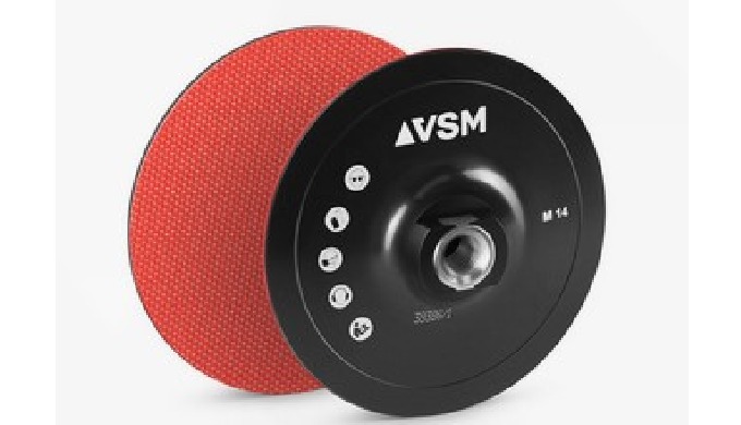 Support plates for fiber discs.