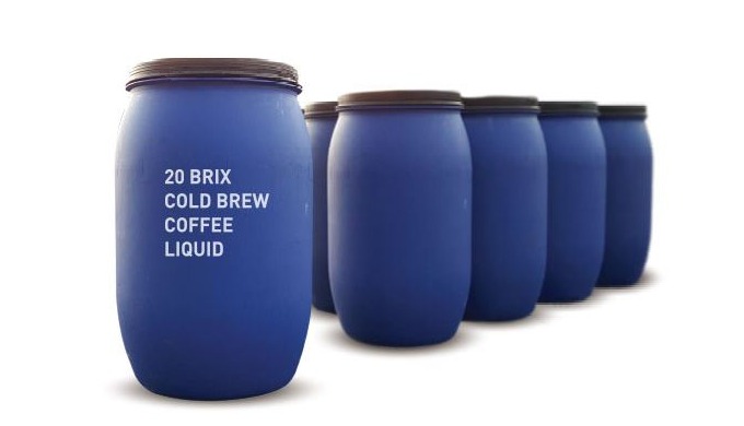 High-concentrated coffee extract up to 20bx in a single drip without any additional concentration pr...
