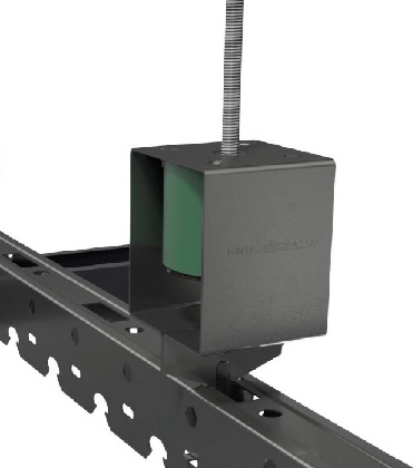 Vibratec har flera system för elastiskt upphängda (vibrationsisolerade) innertak. Systemen är sk cli...