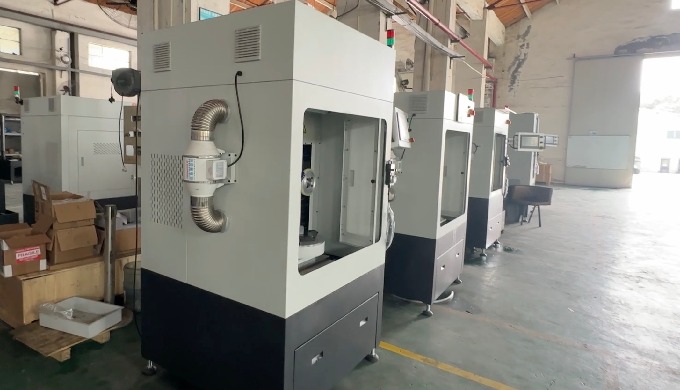 The SGRT multi-axis diamond wire saw is a precision cutting system for hard and brittle materials, i...