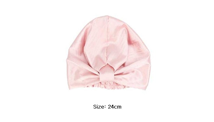 This collection features adorable ribbon-accented washbands and a matching shower cap, perfect for k...