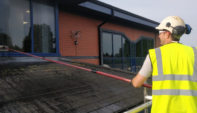 A commercial window cleaning service for businesses. We use pole-fed equipment and a large 600-litre...