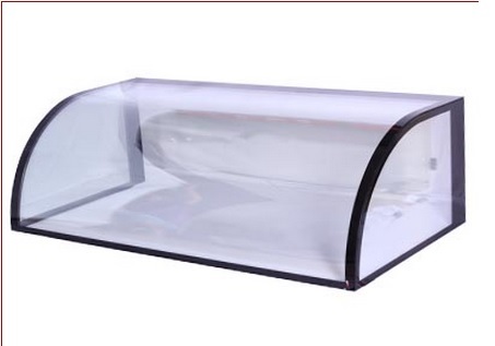 Curved defrosting insulated glass applicable in various kinds of doors and windows, glass curtain wa...