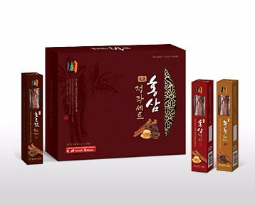 KOREAN RED GINSENG JERKY SET (Korean Red Ginseng jerky/ Korean Chocolate covered Red Ginseng / Korea...