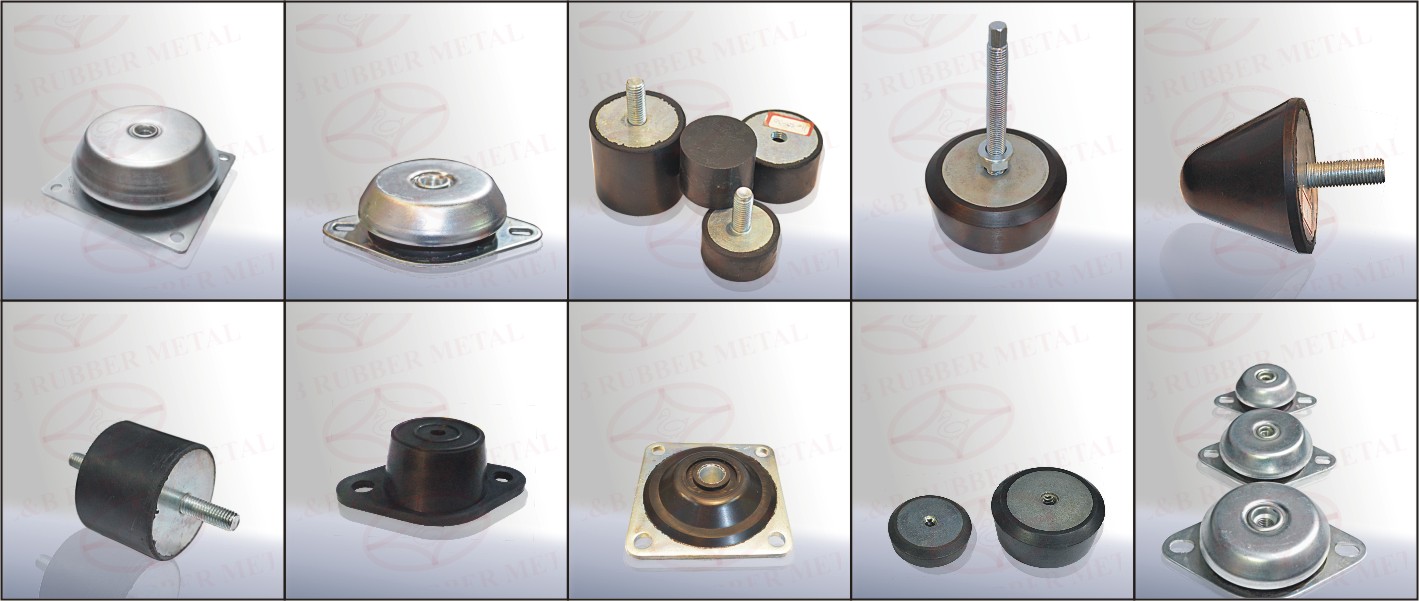 Vibration Mounts for All Rotational Applications (by E&B Rubber Metal