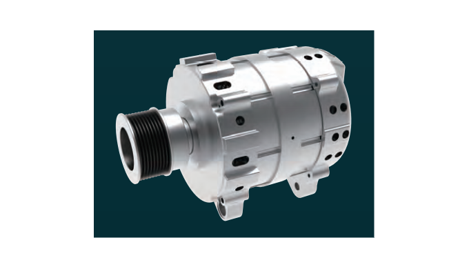High-efficiency super-intelligent generator 15kW capable of generating power at all engine speeds (u...