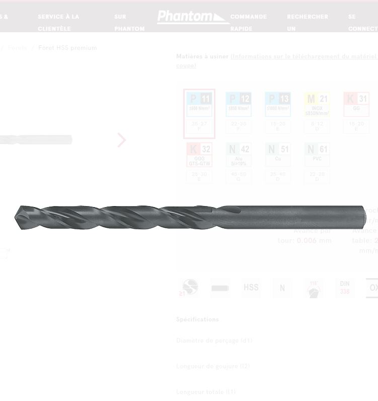 SAIRC OUTILLAGE, revendeur officiel de la marque PHANTOM, vous propose une large gamme d’outils de p...