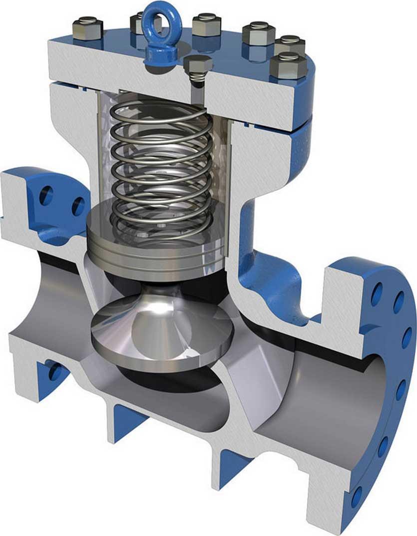 Flovel Valves Private Limited manufactures Piston Type Check Valves that use a piston-activated mech...
