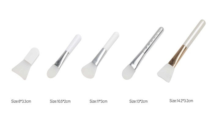 A variety of silicone mask brushes and brush+silicone dual types in different sizes and designs. Ide...