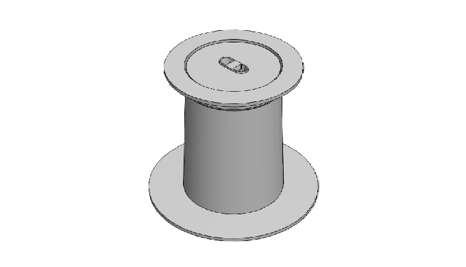 Ductile iron Round shape One lifting opening Cover locked with pim