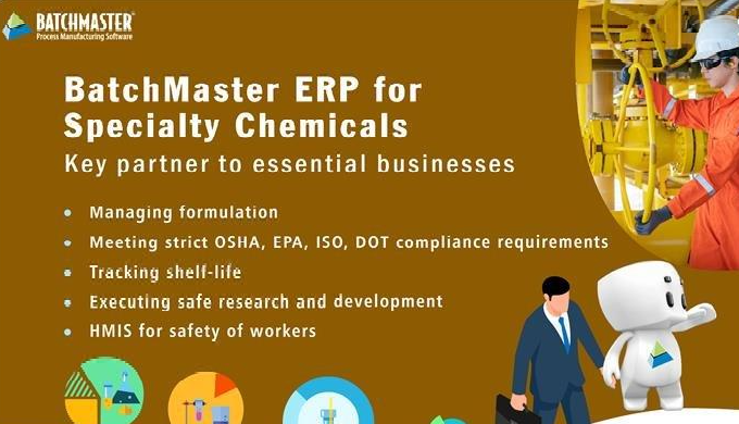 ERP system for chemical manufacturing helps manufacturers to leverage operational efficiency, from a...