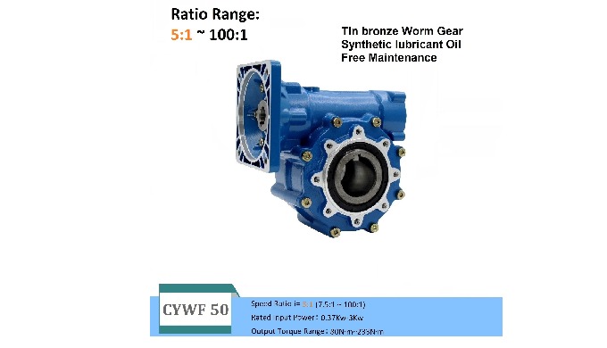 Key features • ABB、SIEMENS and other high-end motors can be installed together with our Worm Gear Pa...