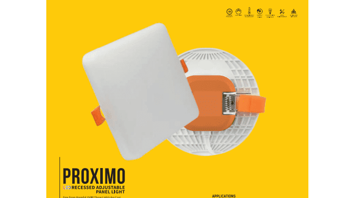 Proximo-led recessed adjustable panel lights are a type of lighting fixture designed for commercial ...