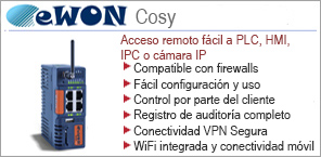 El eWON Cosy es un router industrial VPN que permite acceder a máquinas e i...