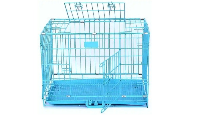 Dog cages custom-built according to size and transport requirements. Same for cat litter box.