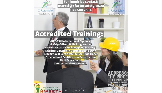 OUR SERVICES INCLUDE: *Accredited Training: · NEBOSH International Diploma · Safety Officer Skills P...