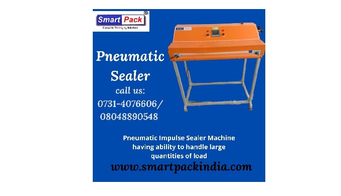 Pneumatic Sealer Machine C all:- 0731-4076606 / 7089062266 Website :- www.smartpackindia.com Pneumat...