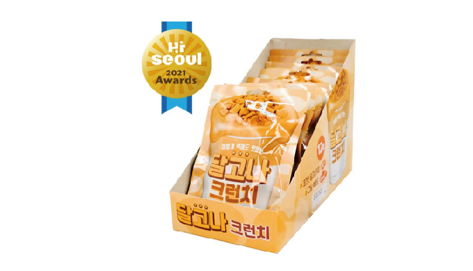 The iconic Korean snack Dalgona (Korean-style product). - Various recipes can be applied using regul...