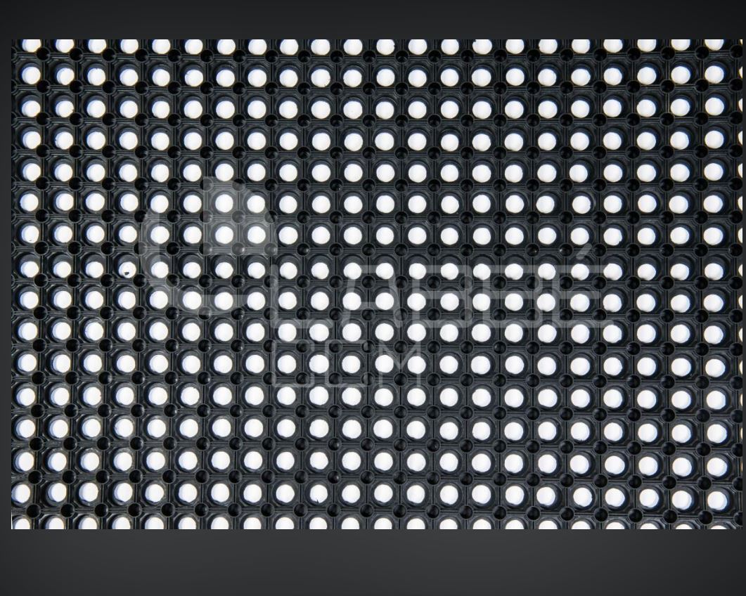 Caillebotis Caoutchouc Antidérapant Intérieur - 1m50 x 1m - ép 23 mm