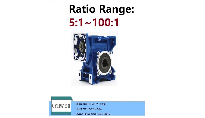Key features • ABB、SIEMENS and other high-end motors can be installed together with our Worm Gear Pa...