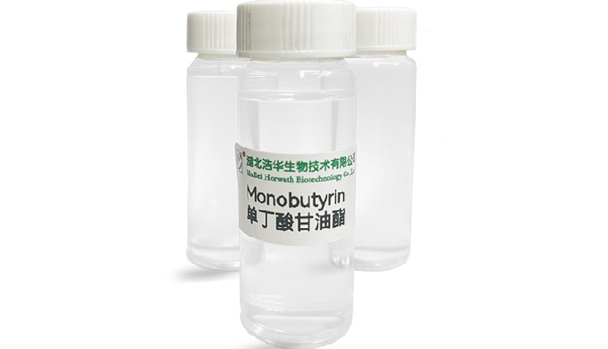 单丁酸甘油酯（Glycerol Monobutyrate or GMB）是丁酸的一种衍生物，由丁酸和甘油酯化合成。完全溶于水，无臭，以甘油酯的形式通过胃。在动物生产过程中，具有造血抑菌、促进肠道发育和...