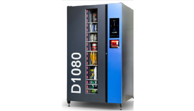 Automat D1080 jest samoobsługową maszyną, automatycznie wydającą do 1080 różnych produktów. Oparty n...