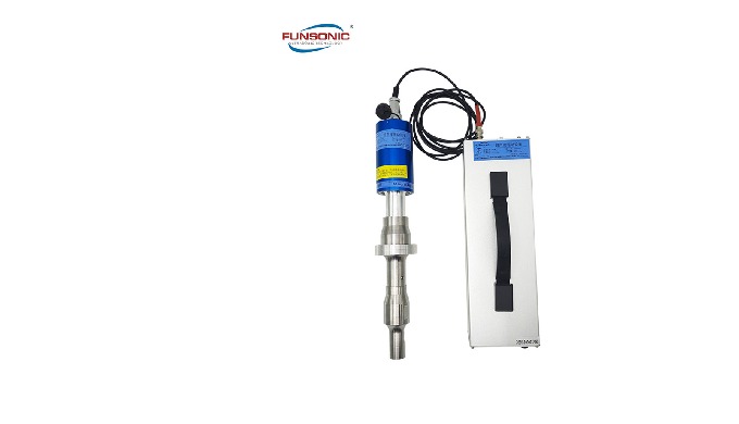 Experimental ultrasonic homogenising equipment can produce a series of near extreme conditions in th...