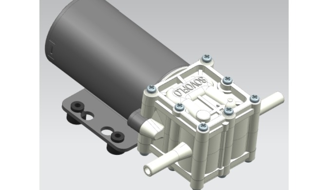 SOVOFLO FLOWMATE Food Grade Pump Cold and Hot Water Pump Diaphragm Pump KDP-14 Series 12V/24V DC Pum...