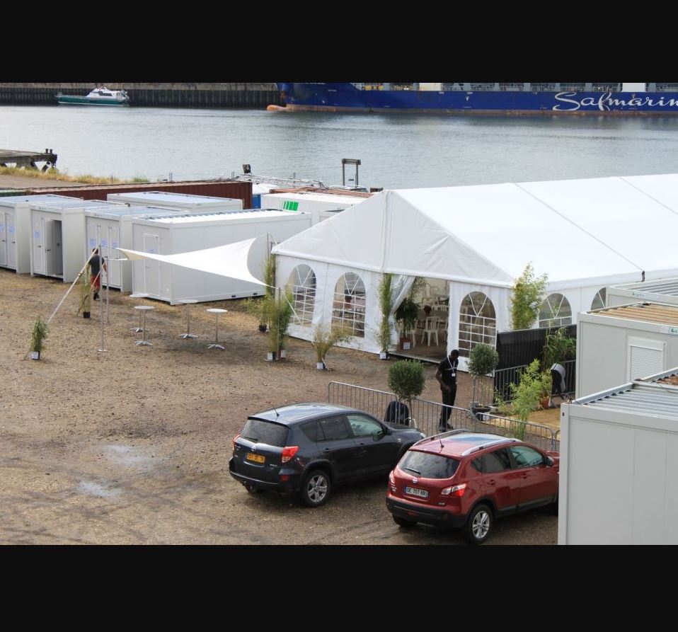 Location pour vos réceptions de voile d'ombrage à Rouen, Seine-Maritime