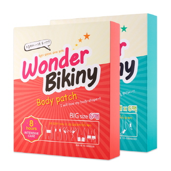 Wonder Bikini Body Patch - Centralized management of body cellulite - Hydrogel sheet - Contains caff...