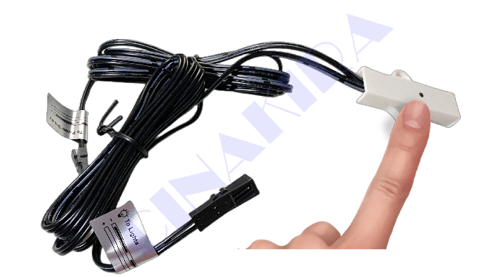 Dual Function IR 12-24VDC Hand Wave Shake Door Contact Trigger Sensor Open Switch in Cabinets Counte...