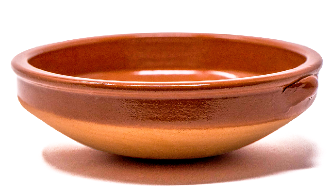 Plato hondo de 32cm para servir y cocinar platos.