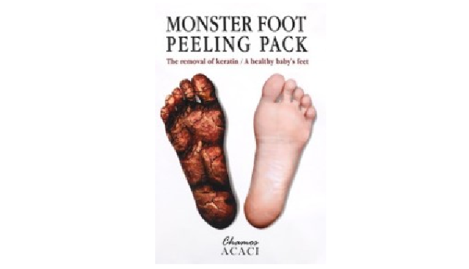 It is simple socks type foot masks, removes keratins or hardened skin by just one use and takes care...