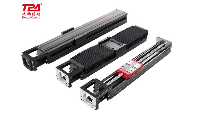 The single axis robot KK Series, developed by TPA ROBOT(https://www.tparobot.com), uses partially ha...