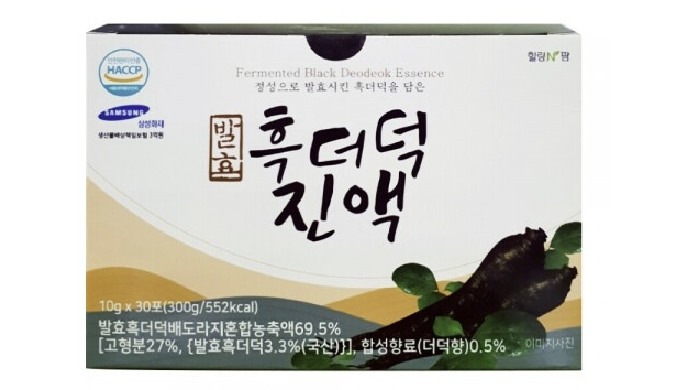 High-quality deodeok is carefully fermented and carefully concentrated with carefully selected auxil...