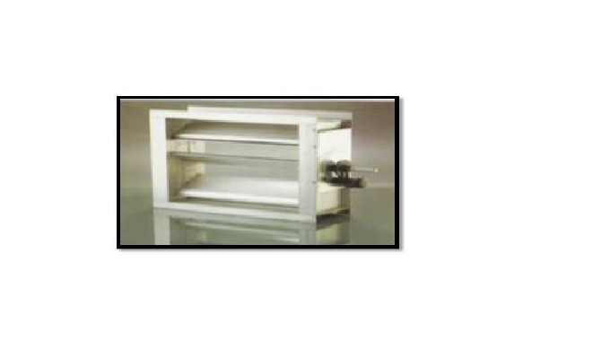 we manufacture volume control dampers, fire dampers etc according to clients requirements.