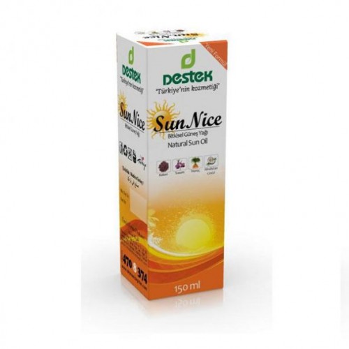 Destek Sun Nıce Bitkisel Güneş Yağı 150 ml