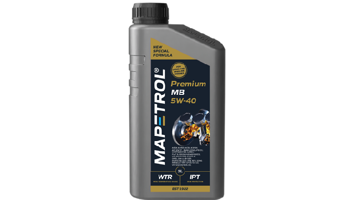 Mapetrol Premium MB 5W-40 est un lubrifiant entièrement synthétique créé à partir d'additifs avancés...