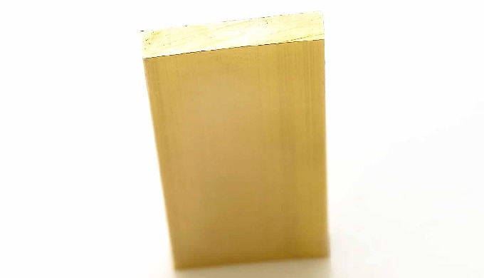 Brass plates normally used for decorative or machining purposes.