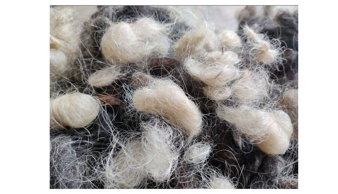 Natural human hair with different grades and waste natural hair , all prior to customer requirement.