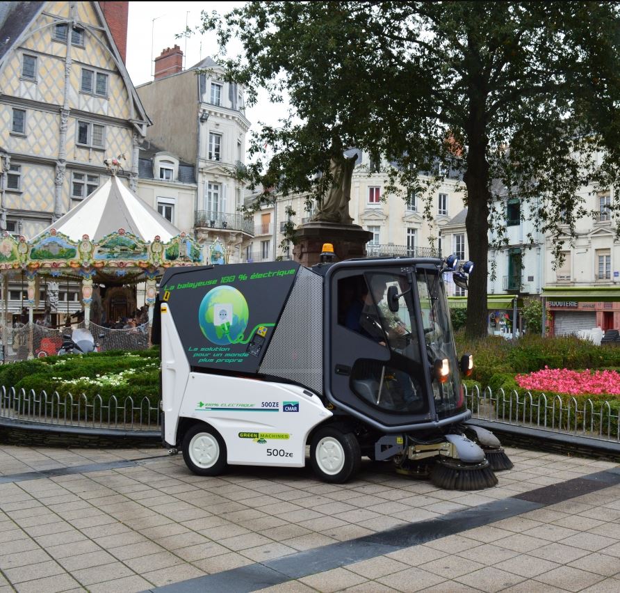 Balayeuse &eacute;lectrique green machines 500 ZE (GM5)