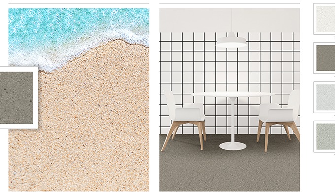 Eigen Heim's luxury vinyl tile flooring has an Ultra-Bio Coating finish on the top surface, providin...