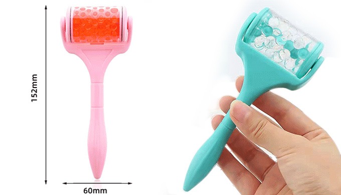 Basic Information - Model：YQ030 - Handle Color：Pink, green - Material： PC +ABS handle+resin ice bead...