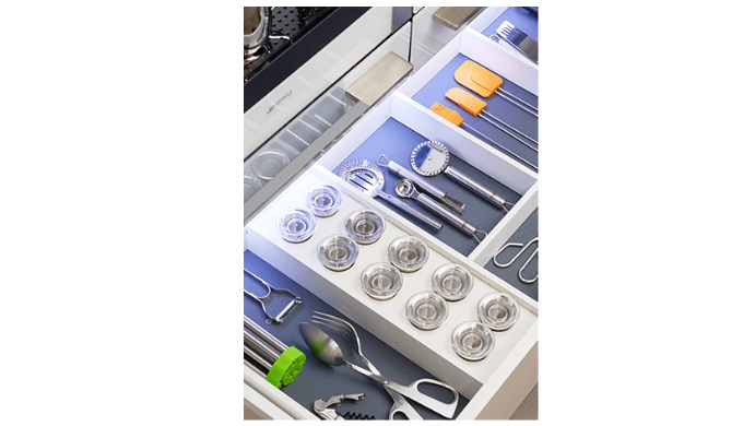 Utensilios de cocina en acero inoxidable