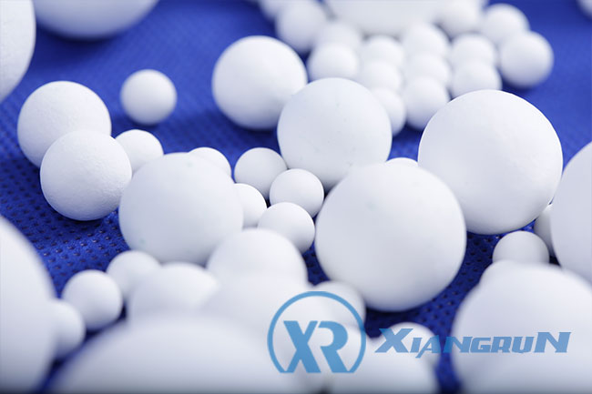 XR3015 Alumina catalyst support balls, also called alumina ceramic filling balls and alumina ceramic...