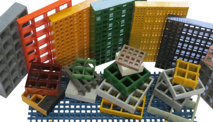 FRP walkways, anti-slippery passways, widely used in marine docks, boardways, water treatment plants...