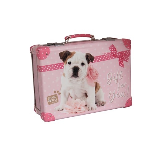 Riveted suitcase 40cm, Milly Studio Pets collection